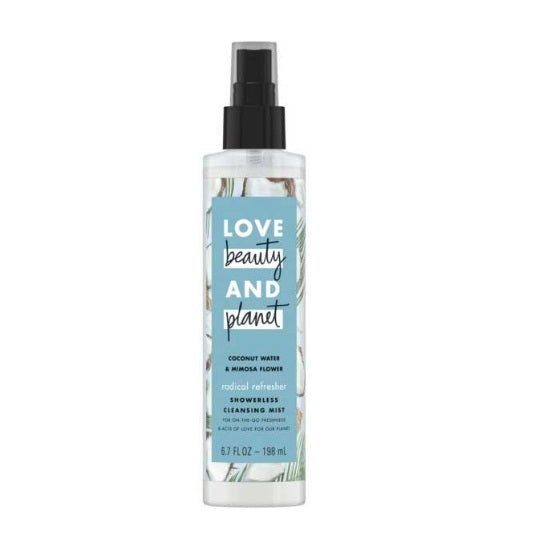 Love Beauty And Planet Radical Refresher Cleansing Mist 198ml - Shams Shopping Centre Love Beauty And Planet  