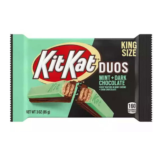 Kit Kat Duos Mint & Dark Chocolate Bar 85g