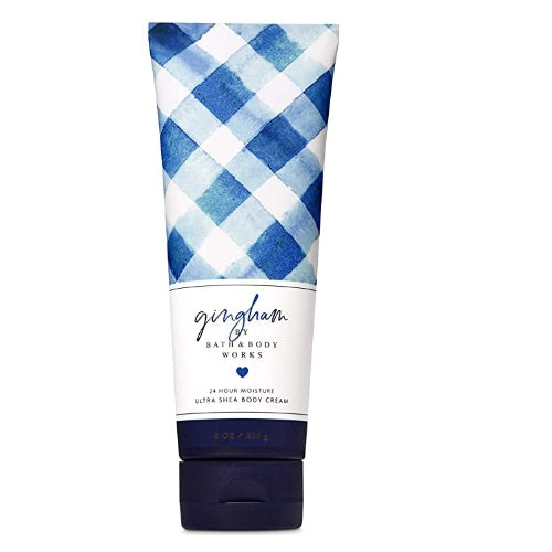 BBW Gingham Body Cream 226g - Shams Shopping Centre Bath & Body Works  