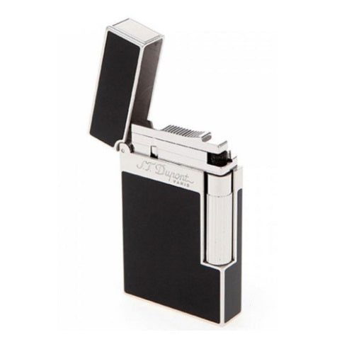 ST Dupont LI L2 Slim Black Lacquer/Pall Lighter 017080 - Shams Shopping Centre ST Dupont  