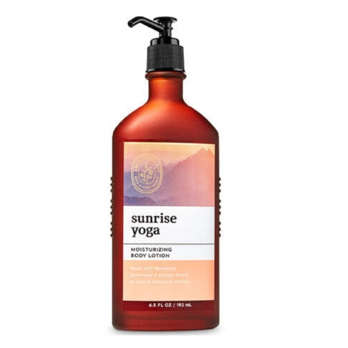BBW Sunrise Yoga Moisturizing Body Lotion 296ml - Shams Shopping Centre Bath & Body Works  