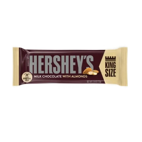 Hersheys Milk Chocolate Almond K/S 73g