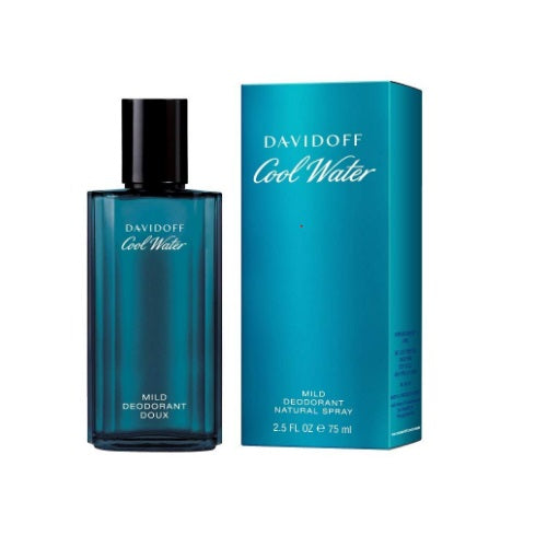 Davidoff Cool Water Mild Deodorant Spray 75ml - Shams Shopping Centre Davidoff  