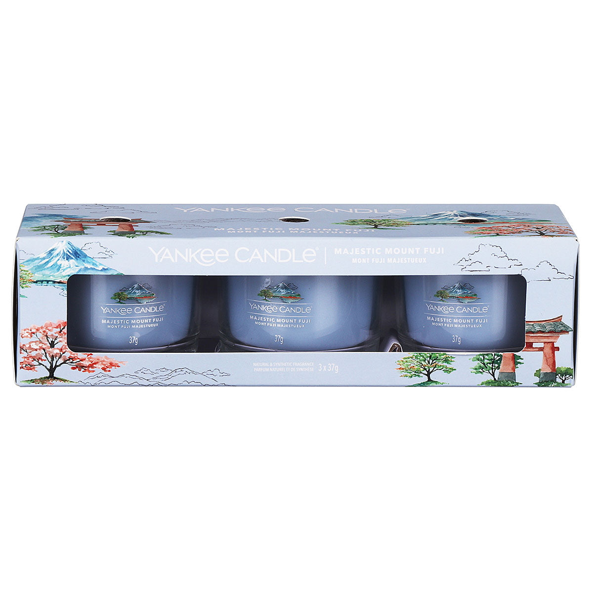 Yankee Candle Majestic Mount Fuji 3x37g - Shams Shopping Centre Yankee  