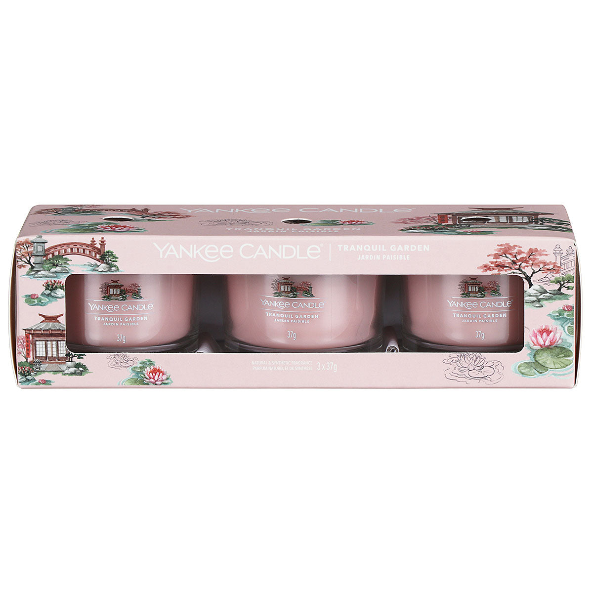 Yankee Candle Tranquil GardenJardin Paisible 3x37g - Shams Shopping Centre Yankee  