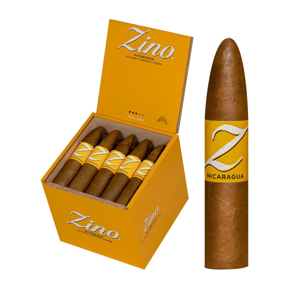 Zino Nicaragua 25 Short Torpedo  (Single Cigar) - Shams Shopping Centre Davidoff  