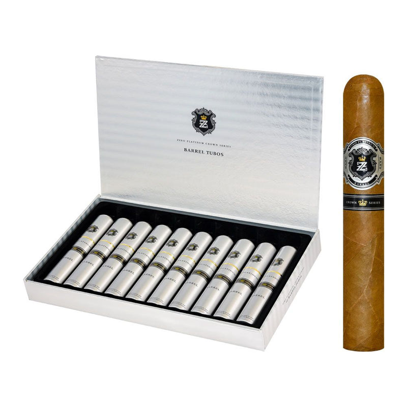 Zino Platinum Crown Sereies 10 Barrel Tubos Box (Full Box) - Shams Shopping Centre Davidoff  